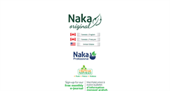 Desktop Screenshot of nakaherbs.com